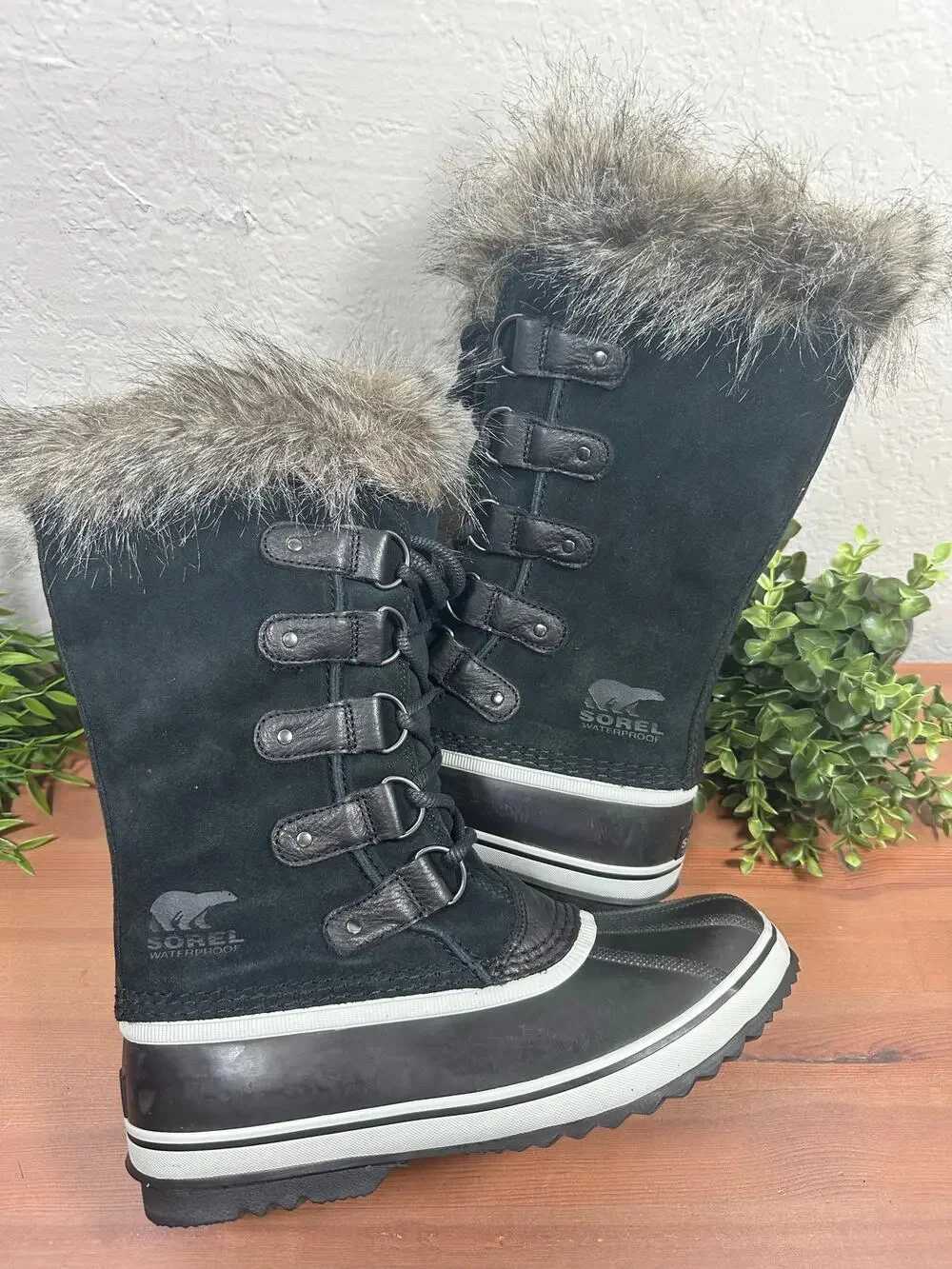 Sorel Women's Joan of Arctic Waterproof Boots Black Size‎ 10